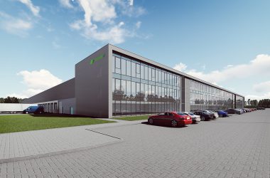 Budowa centrum logistycznego E OBUWIE w Nowym Kisielinie
